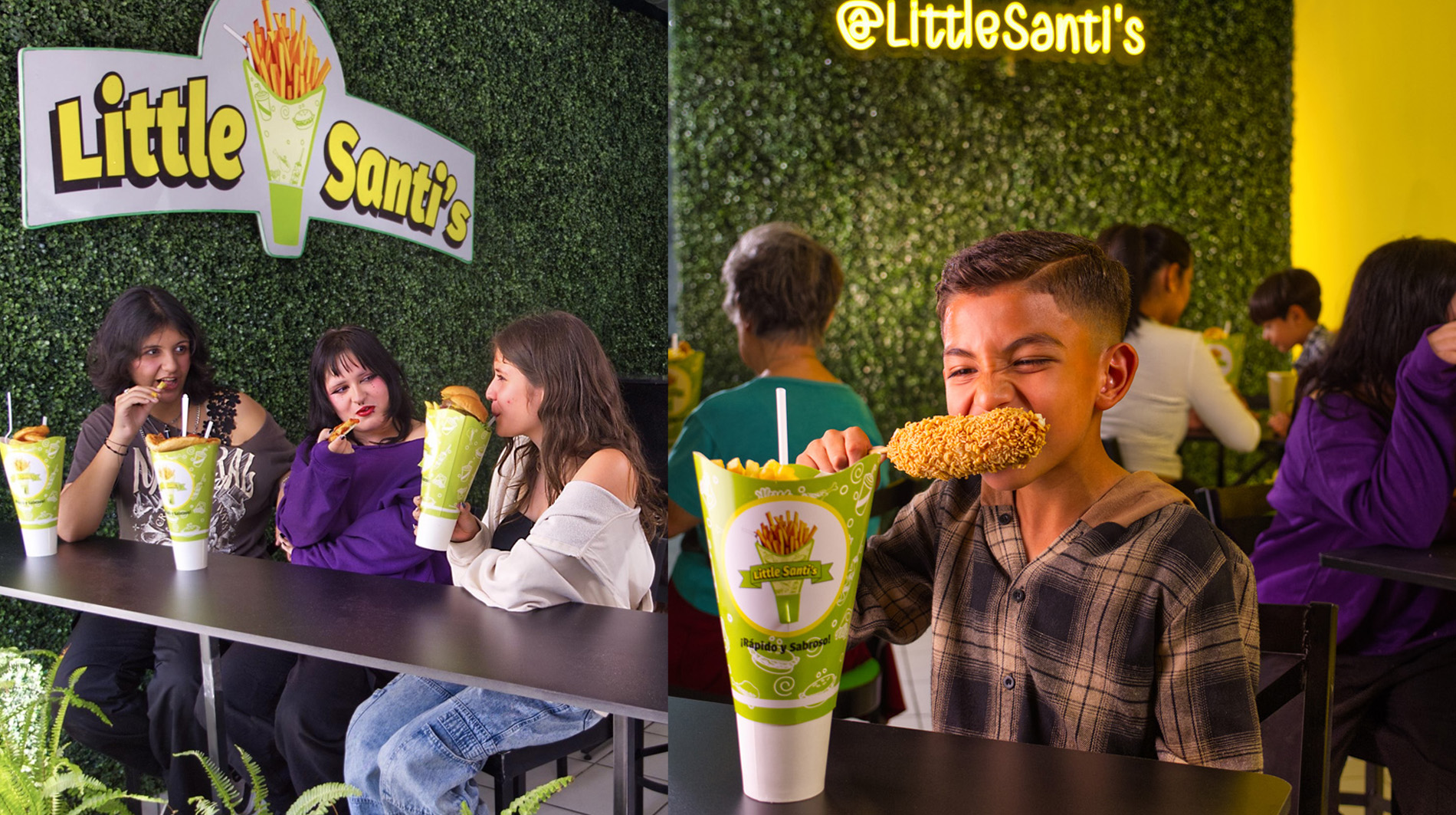 Interior con Productos